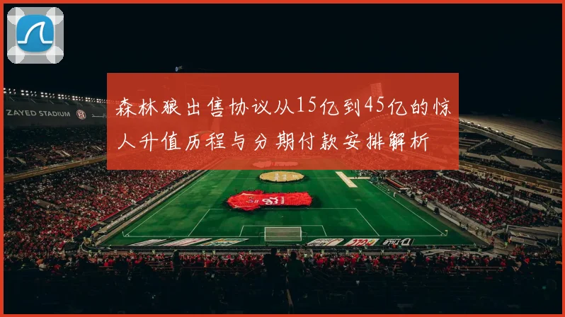 森林狼出售协议从15亿到45亿的惊人升值历程与分期付款安排解析